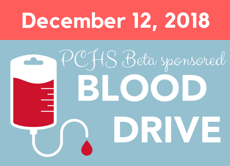 PCHS Beta Sponsored Blood Drive
