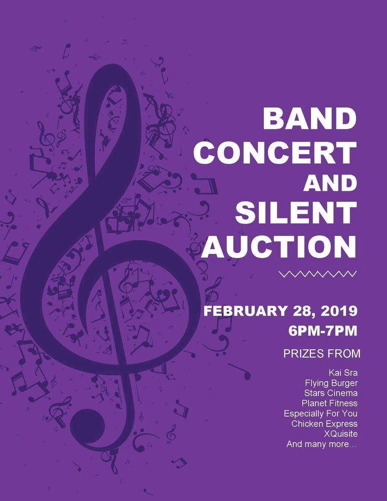 Band Concert and Silent Auction