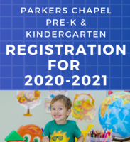 Postponed - Pre-K & Kinder Registration 2020-2021