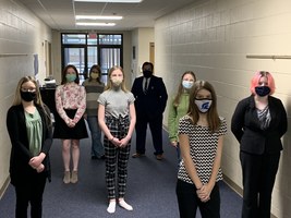 Career Development Participates in Mock Interviews