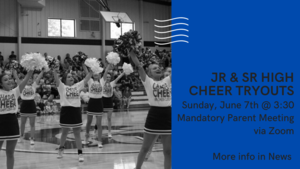 2020-2021 Cheer Tryouts Info