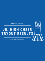 Jr. High Cheer Tryout Results