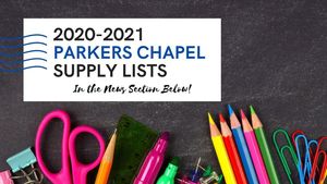 2020-2021 Elementary Supply List