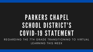 7th Grade to Transition to Virtual Learning for the Week of November 16th