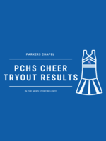 PCHS Cheer Tryout Results