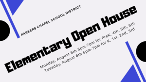 Elementary Open House