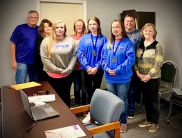 Thespian Award Winners & School Board